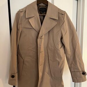Banana Republic Factory Khaki Macintosh Rain Coat